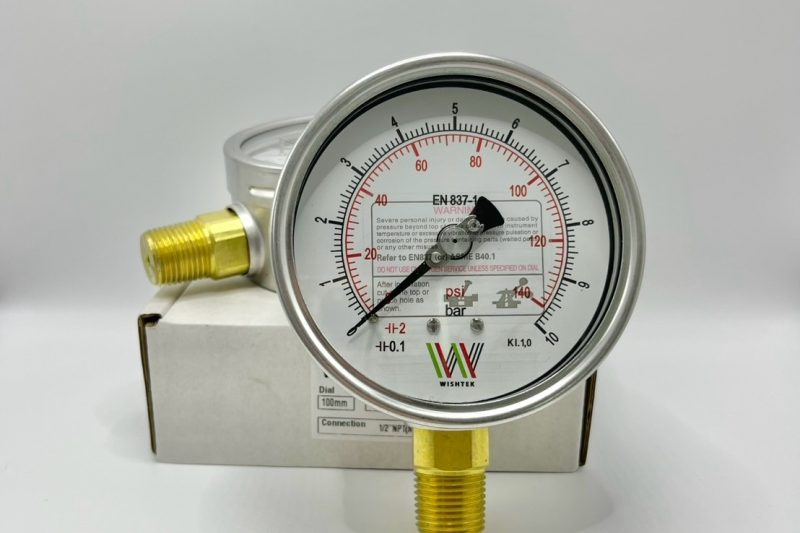 PRESSURE GAUGE BRASS