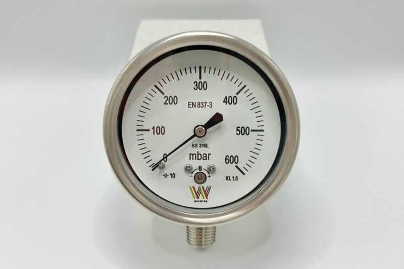 CAPSULE GAUGE STAINLESS STEEL